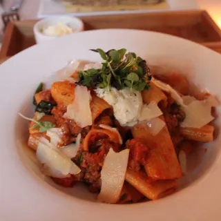 Spicy Lamb Bolognese