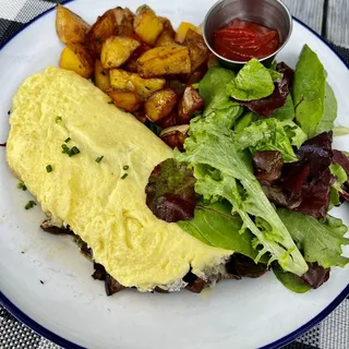 Kennett Square Mushroom Omelet