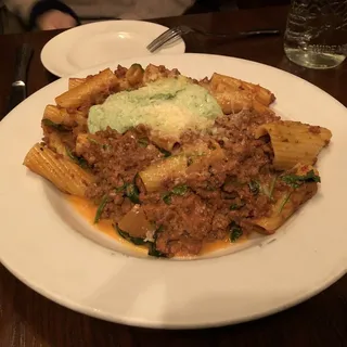 Spicy Lamb Bolognese