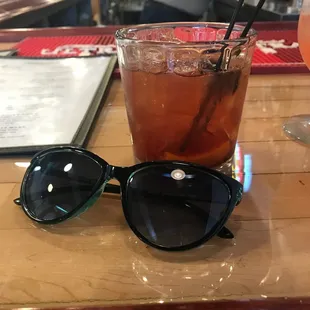 Generously sized Mikes Old Fashioned