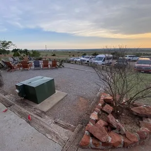 a hot tub in a parking lot
