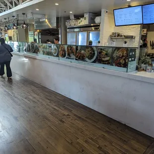 The counter