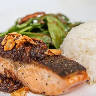 Garlic Sesame Salmon