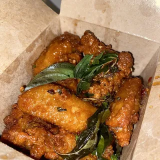 Basil Chicken Wings