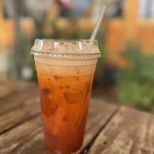 Thai Iced Tea-- too much ice though
