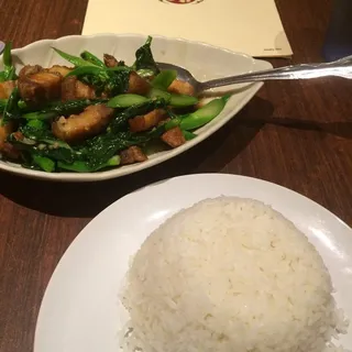 Pork Belly with Chinese Broccoli