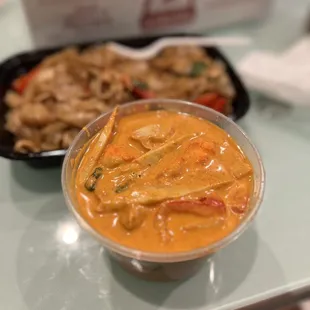 Red Curry with tofu