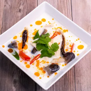 a plate of food