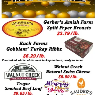 New Year Sale
Sales valid January 2nd - 11th, 2025