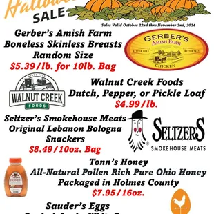 Happy Halloween Sale
Sales valid October 22nd thru November 2nd, 2024