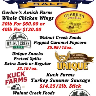 Superbowl Sale
Sales valid January 28th-February 8th, 2025