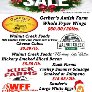 Christmas Sale
Sales valid December 17th-28th, 2024