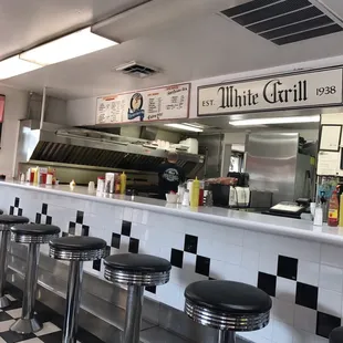The white grill was awesome! Great diner food!