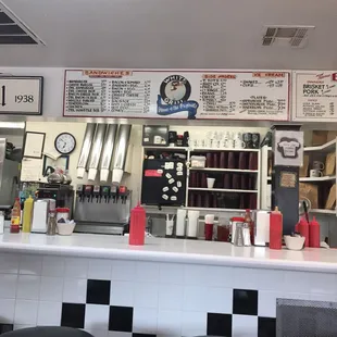 The menu looks yummy