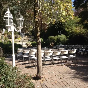 Before any set up was done, so pretty even as is :)