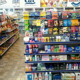 a grocery store aisle