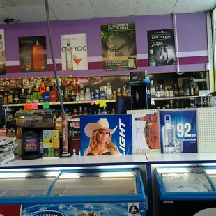 a man in a cowboy hat in a store