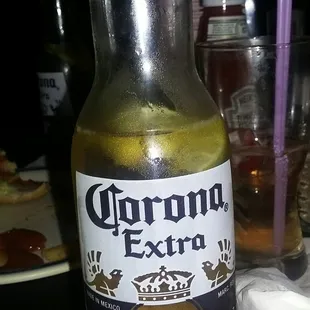 A Corona that I didn't actually order. I asked for a Molson and received a Corona instead.