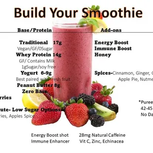 Smoothies now available
