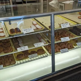 a variety of donuts