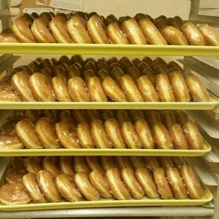 Delicious glazed yeast donuts made fresh daily!