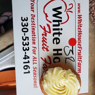 Sour cream with sour cream frosting