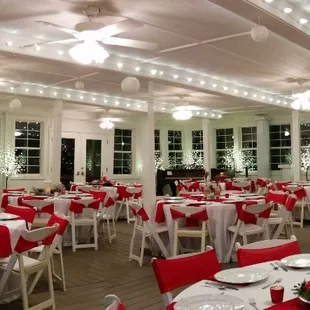 Wide open rooms surrounded by windows