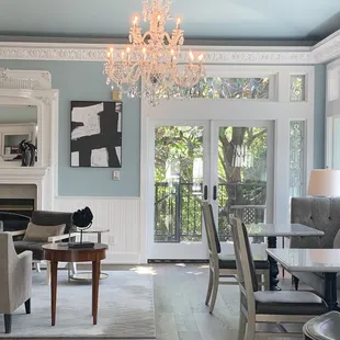 Common area with decks to the pool