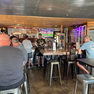 Bar area at lunch. Great place!