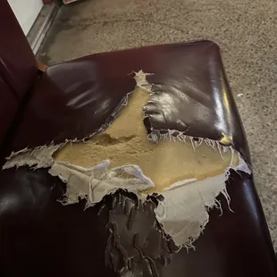 Picture of the bench seat that I sat on last night