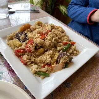 Spicy Basil Fried Rice