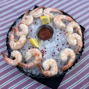 Shrimp cocktail. Good size, they don't skimp!