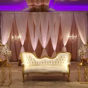 Bay Area Indian Wedding Decorations - Reception Decor
