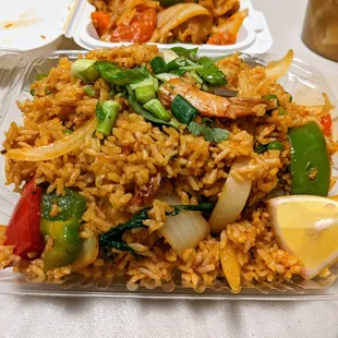Spicy fried rice (very spicy)
