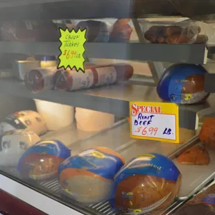 a variety of baked goods