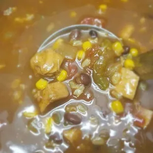 Chicken Enchilada Soup