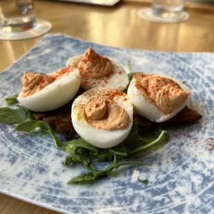 Deviled eggs.