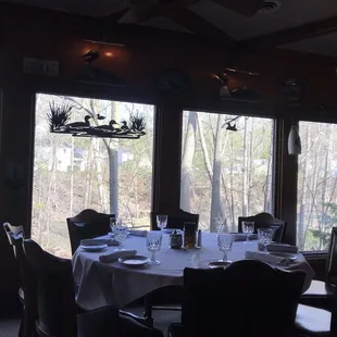 The loon themed room