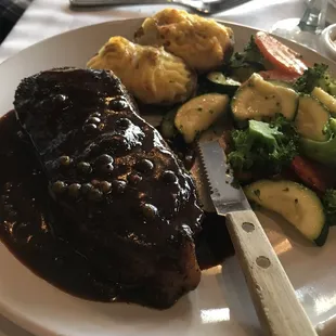 Steak au poivre