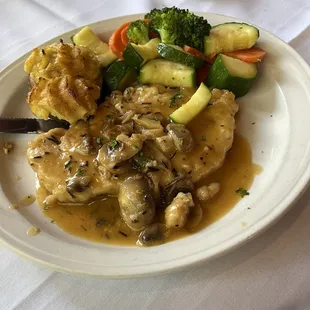 Chicken entree