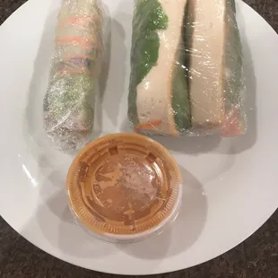 Look at their quality! No comparison. They were also very generous with their peanut sauce.