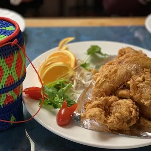 Sticky Rice and Chicken Wings