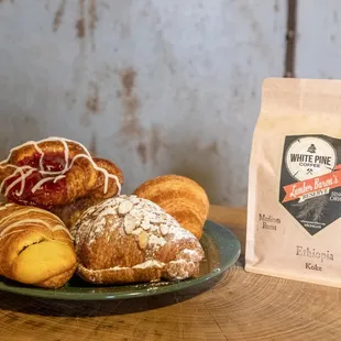Our new (May 2022) Oxford Cafe features pastries from Crust.