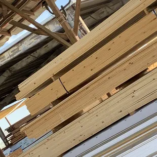 Ahhhhh, the smell of cut lumber!