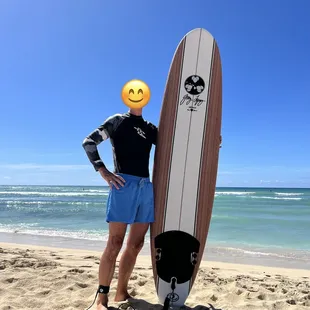 un débutant très content