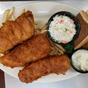 Beer batter cod