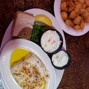 Baked cod