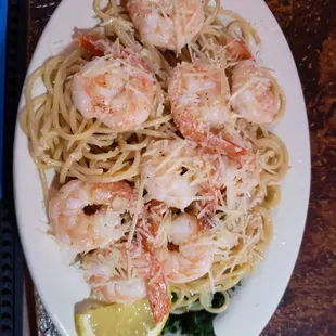 Shrimp scampi