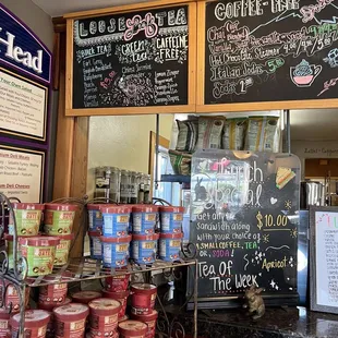 menus and prices