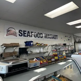 Seafood Market Counter